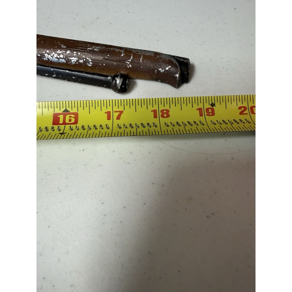 Vintage Decorative Non-Firing Flintlock Rifle Wall Hanger Prop - Picture 5 of 5